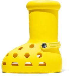 Croc Accessories, Yellow Crocs, Kaws Wallpaper, Crocs Boots, Yellow Boots, Streetwear Accessories, This Generation, Astro Boy, Red Boots