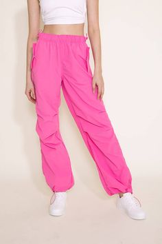 Step up your athletic game this with these Love Tree Nylon Baggy Parachute Pants for Women in Pink. These pants feature a comfy parachute design, elastic waistband, and side pockets to keep you comfortable all day long. These are going to be your new favorite pair of pants! Features: Love Tree Style: 6853PH-PINK Color: Pink 100% Nylon Women’s pants Side pockets Elastic waistband Moisture wicking Measurements from size small: Waist: 26” Front Rise: 11” Back rise: 13” Inseam: 31" Machine wash cold Baggy Parachute Pants, Parachute Design, Birkenstock Boston Soft Footbed, Boston Soft Footbed, Clogs For Women, Birkenstock Style, Birkenstock Boston, Leather Clogs, Perfect Shoes