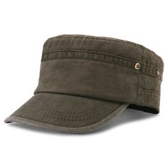 PRICES MAY VARY. Material: 100% Cotton classic military cap, fits for any season, great choice as mens womens casual hat and outdoor casual baseball cap, versatile colors and vintage style fits your everylook Comfortable & Breathable: Soft material and lightweight, easy to carry when you are engaging in outdoor activities, this short brim hat can provide you sun protection while not block your sight, keep you cool, ensuring an enjoyable experience Perfect Design: A shorter front and a longer bac Short Brim Hat, Casual Baseball Cap, Military Hats, Cadet Hat, Army Hat, Army Cap, Military Cap, Cap Fits, Military Hat