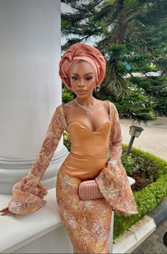 Aso Ebi Lace Styles Long Sleeve, Nigerian Native Styles For Women, Nigerian Dress Styles Classy, Nigerian Dresses Traditional, Nigerian Dress Styles Ankara, Ankara Dress Styles For Wedding Guest, African Wedding Guest Outfit, Nigerian Women Fashion, Traditional African Dresses