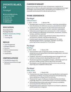 a professional resume template for an office worker