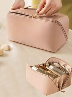 Travel Bag Toiletries, Girly Costumes, Makeup Purse, Gold Bangle Set, Luxury Bags Collection, Travel Storage Bag, Jewelry Accessories Ideas, Girly Shoes, Diy Sewing Clothes