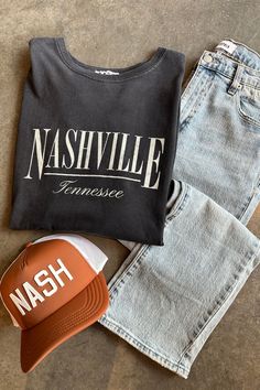 Whether you packed cowboy boots and a sparkly skirt or jeans and sneakers for your trip to Nashville, our tees and hats make the perfect addition to your Broadway-ready look. Sparkly Skirt, Nashville Trip, Hat Making, Cowboy Boots