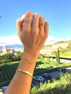 The coolest accessory to your accessories. Ships in 4-7 business days. Diamond Outline, Pave Bangle, Hand Chain Bracelet, Hand Chain, Tennis Bracelet Diamond, Gorgeous Bracelet, Bezel Diamond, Heart Bracelet, Diamond Bracelets