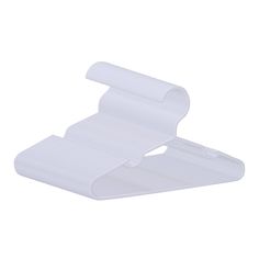 a white toilet paper holder on a white background