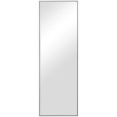 a white door with a mirror on the top and bottom half in front of it