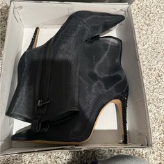 Brand New Stiletto Booties Karl Lagerfeld Shoes, Karl Lagerfeld, Bootie Boots, Ankle Boots, Brand New, Women Shoes, Boots, Women Shopping, Black