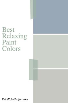 the best relaxing paint colors for walls