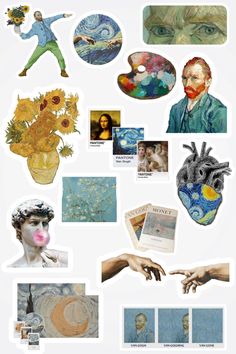 an image of art collage with many different pictures