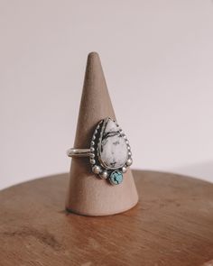 Real Turquoise Rings, Turquoise Arrowhead Necklace, White Buffalo Engagement Ring, Elk Ivory And Turquoise Ring, Western Rings Turquoise, White Buffalo Turquoise Jewelry Rings, Wedding Turquoise Jewelry, White Buffalo Ring, Turquoise Bridal Jewelry