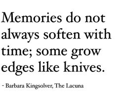 a quote from barbara kingsolver about the lacuna