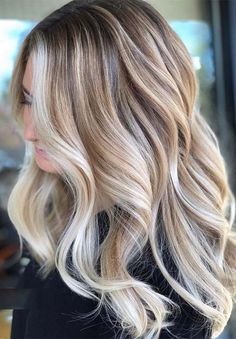 38 Amazing Blonde Hair Color Ideas for 2019 #haircolor #hairstyle #haarfarbe #frisuren Spring Hair Color Blonde, Cream Blonde Hair, Cream Blonde, Hair Color Blonde Highlights, Brandy Melville Outfits, Blonde Hair Color Ideas, Balayage Ombre