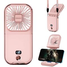 an image of a pink cell phone with the back cover open and its light on