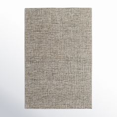 a beige rug with black lines on it