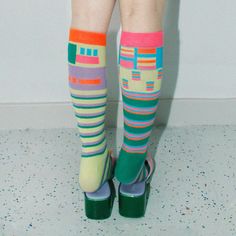 Material:?Cotton; Polyester 
Size:?One Size 
SKU:?SO20957 Playful Multicolor Knee-high Socks, Trendy Multicolor Socks For Spring, Fitted Multicolor Socks For Fall, Casual Multicolor Stockings, Fitted Knee-high Socks For Summer, Casual Knee-high Summer Socks, Playful Fitted Winter Socks, Trendy Green Socks For Spring, Casual Multicolor Thigh High Socks