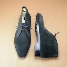 Black Suede Leather Chukka Boot on Storenvy Quality Leather Boots, Jodhpur Boots, Leather Chukka Boots, Custom Design Shoes, Handmade Leather Shoes, Chukka Boot, Shoe Design, Shoes Shop, Design Collection