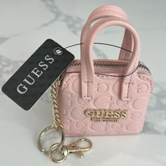 Brand New Cute. Guess Mini Coin Purse. Beautiful. Baddie Purses, Guess Bags Black, Purses 2024, Juicy Couture Shoes, Mini Crossbody Purse, Juicy Couture Purse, Steve Madden Purse, Luxury Bags Collection, Mini Coin Purse