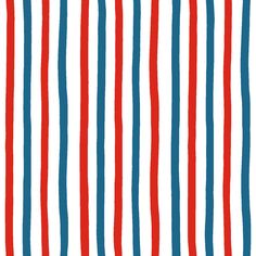 red, white and blue striped fabric with vertical stripes