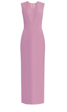 Kofi V-Neck Ankle Length Sheath Dress - Many Colors – Caeli Couture Feminine Solid Color Maxi Dress For Evening, Elegant Formal H-line Maxi Dress, Elegant Sheath Maxi Dress With Bias Cut, Elegant Solid Color Midi Dress With Side Slits, Elegant Evening Dress With Straight Neckline And Bias Cut, Elegant Pink Evening Dress With Straight Neckline, Maxi Dress With Straight Neckline For Evening, Elegant Solid Dresses With Side Slits, Feminine Formal Bias Cut Maxi Dress