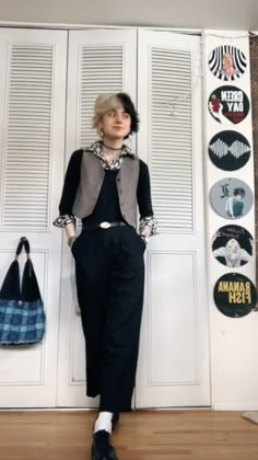 Nonbinary Prom Outfit, Jazz Aesthetic Clothing, Enby Style, Enby Outfits, Enby Fashion, Jazz Aesthetic, Clothes To Draw, Non Binary Fashion