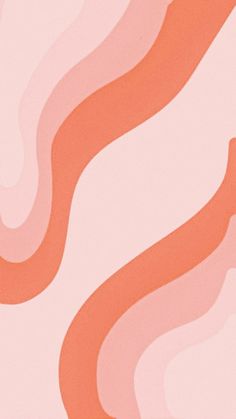 an abstract pink and orange background with wavy lines