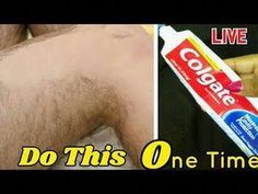 I'm this video I'll show you how to use simple toothpaste to get rid of unwanted hair permanently.  I assure you this method works it will not only remove yo... Diy Facial Hair Removal, Natural Hair Removal Remedies, Leg Hair Removal, Hair Removal Laser, Upper Lip Hair, Unwanted Hair Permanently, Remove Unwanted Facial Hair, Natural Hair Removal