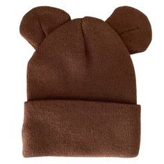 Baby's First Hat, Sandalwood Bear – SpearmintLOVE Adjustable Super Soft Cap, Cute Soft Adjustable Hats, Adjustable Soft Bonnet Hat, Adjustable Soft Bonnet, Soft Cap One Size Fits Most, Cute Soft Beanie One Size Fits Most, Soft Comfortable Hats, One Size Fits Most, Hypoallergenic Beanie Hat One Size, Hypoallergenic Beanie Hat