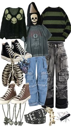 Goblin Core Fashion, Outfit Inspo Men, Core Fashion, Grunge Outfit, Goblin Core