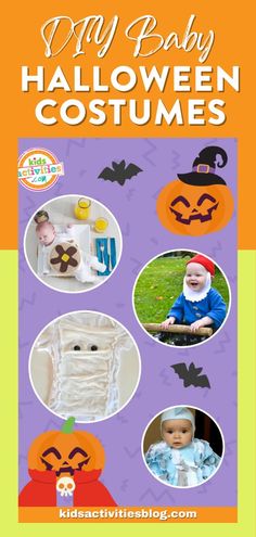 an image of halloween costumes for babies