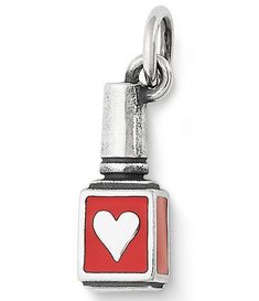 James Avery Enamel Red Nail Polish Charm | Dillard's James Avery Christmas Charms, Silver Removable Charms For Gift, Silver Charms With Removable Features As Gifts, Silver Charms With Removable Features For Gift, Silver Charms With Removable Feature As Gift, Valentine's Day White Gold Sterling Silver Charms, Adjustable Silver Heart Charm, Silver Metal Heart Charm, Silver Heart Charm In Metal