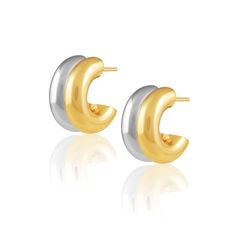 Kylie Two Two Hoops – Sahira Jewelry Design