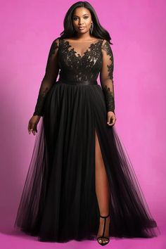 Xpluswear Evening Attire For Women Plus Size, Plus Size Evening Wear Classy, Black Bridesmaid Dress Plus Size, Plus Size Gold Dress Formal, Plus Size Fairy Dress, Plus Size Black Tie Wedding Guest Dress, Cocktail Attire For Women Plus Size, Winter Black Tie Wedding Guest Dress, Black Evening Dresses Plus Size