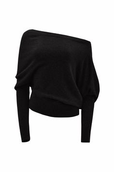 The ‘Paxi’ sweater is spun from pure cashmere to a sensual off-the-shoulder silhouette. It features a fitted waistband and long, slim sleeves that highlight the female form. Sweater Off Shoulder, Sweater Off The Shoulder, Off The Shoulder Jumper, Off The Shoulder Tops, Off Shoulder Shirt, Long Sleeve Jumper, Cashmere Jumper, Shoulder Tops, Off Shoulder Sweater