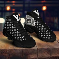 Product Infomation: Lv louis vuitton air jordan 13 shoes pod 1:1 Air Jordan 13This is Shoes Air Jordan 13 Custom Print On Demand. Best shoes gifts for men women with full size+ Style: Air Jordan 13.+ Upper skin can print patterns.+ Hidden Lv Sneakers, Jordan 13 Shoes, Printed Shoes, Louis Vuitton Black, Popular Sneakers, Air Jordan Sneakers, Louis Vuitton Men Shoes, Shoes Air, Jordan 13