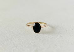 Black Onyx Gold Ring, Black Onyx Wedding Ring, Black Rings For Women, Black Stone Jewelry, Black Stone Ring, Gold Items, Bellingham Wa, Opal Ring Gold, Natural Gemstone Ring