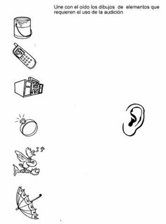 an instruction manual for how to use earbuds with pictures on the front and side