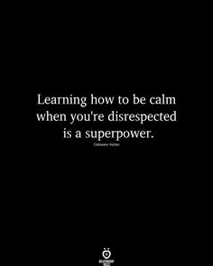 a black and white photo with the words learning how to be calm when you're dissected is a super power