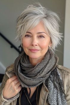 28 HAIRSTYLES FOR WOMEN OVER 70 - valemoods Choppy Bobs For Fine Hair Over 50, Short Shag Hairstyles Over 50 Gray Hair, Chin Length Shaggy Haircuts, Shaggy Pixie Cuts For Fine Hair, Chin Length Gray Hair, Short Shag Thick Hair, Grey Haircuts For Women, 2024 Shag Haircuts, Short Shag Hairstyles Shaggy Pixie