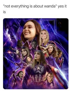 the avengers movie poster has been posted on twitter, and it looks like she's smiling