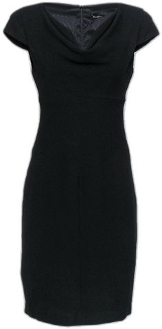 Current Boutique-Black Halo - Black Textured Cowl Neck Sheath Dress Sz 8 Black Halo, Glam Look, Glam Looks, Black Textures, Size 8 Dress, Cap Sleeve, Scoop Neckline, Sheath Dress, Cowl Neck