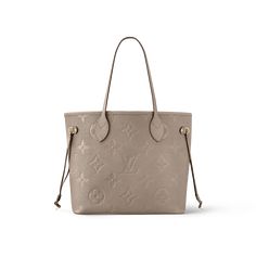 Neverfull MM Monogram Empreinte Leather - Women - Handbags | LOUIS VUITTON ® Mm Monogram, Luxury Bags Collection, Neverfull Mm Monogram, Louis Vuitton Neverfull Mm, Neverfull Mm, Lv Monogram, Louis Vuitton Official, Pretty Bags, Monogrammed Leather