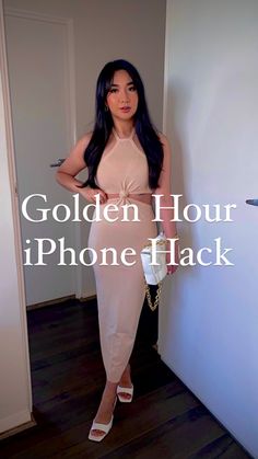 How to edit your photos to mimic golden hour straight from your iPhone Edit Your Photos, Iphone Hacks, Golden Hour, Iphone