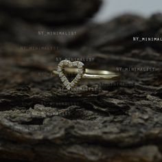 The ring made with Genuine SI clarity G-H color diamond and 14K solid yellow gold * SKU: SGR00788 * Made to Order. * Gold Purity: 14K Solid Yellow Gold (stamped) * Custom Gold Color: Yellow, Rose, White Gold * Custom Gold Purity: 9K/14K/18K (Charges Apply) * Diamond 100% Genuine Diamond * Diamond Weight: 0.09 ct. * Diamond Color: G-H * Diamond Clarity: SI1- SI2 * Diamond Cut: Brilliant Cut (Excellent) Product Measurements:- Ring Size: 2 to 10 (All sizes available) ✦ Size can be customized as per Dainty 14k Gold Diamond Ring With Heart Cut, Dainty 14k Gold Heart Cut Diamond Ring, 14k Gold Stackable Heart Cut Heart Ring, Stackable 14k Gold Heart Cut Heart Ring, Stackable 14k Gold Heart Cut Ring, Minimalist Diamond Heart Ring For Promise, Minimalist Diamond Heart Ring As Gift, Delicate Stackable Heart Ring For Anniversary, Minimalist Diamond Heart Promise Ring