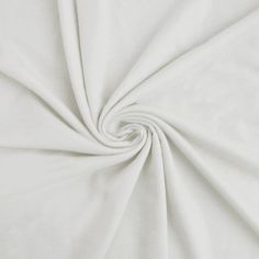 the white fabric is very soft and smooth