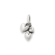 Buy Gathered Hearts Charm for USD 38.00 | James Avery James Avery Charm, Sterling Silver Heart Charms With Dangling Details, James Avery Christmas Charms, James Avery Texas Charm, James Avery Tiara Charm, James Avery Valentines Charms, Metal Heart Charm Dangle Charms, James Avery Dog Charm, James Avery Charm Bracelet