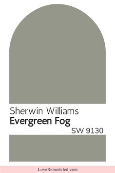 sheryln williams's evergreen fog sw190