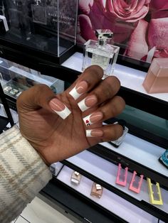 Heart And Initial Nails, Nails With Partners Initial, Nails With C On Them, Short Square Acrylic Nails With Initial, Christmas Nails With Bf Initial, Nails Woth Initial, C Nail Initial, Pretty Nails With Initials, Bf Nail Initial