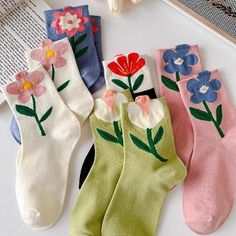 Cute Floral Kawaii Socks
 • adorable socks
 • socks with flowers
 • colorful socks
 • spring 2023 fashion accessories
 • summer 2023 fashion accessories
 • stylish summer accessories
 • floral girl socks
 • pastel socks
 • bright socks with flowers
 • trendy socks
 • aesthetic socks
 • pretty socks
 • unique socks
 • Trendy Multicolor Socks For Spring, Cute Cotton Socks For Spring, Trendy Cotton Socks For Spring, Casual Floral Print Socks For Spring, Playful White Socks For Spring, Casual Multicolor Soft Socks, Casual Soft Multicolor Socks, Spring Cotton Socks Gift, Cotton Socks For Spring Gift