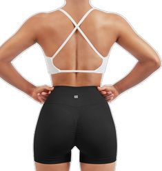 Sporty T-back Crop Top For Workout, Versatile Sports Bra With Cross Back, Sporty Crop Top With Built-in Shorts For Gym, Sporty Seamless Crop Top With Cross Back, Sporty Fitted Crop Top With Cross Back, Sports Crop Top With Cross Back And Stretch, Breathable Strappy Back Activewear For Training, Sports Crop Top With Stretch And Cross Back, Sports Stretch Crop Top With Cross Back