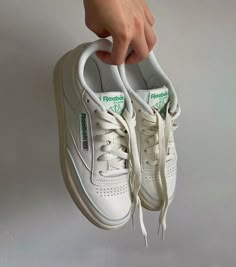 pic: https://pin.it/3s99ZSN Rebook Shoes, Reebok Club C 85 Vintage, Club C 85 Vintage, Reebok Club C 85, Perfect Sneakers, Club C 85, Reebok Sneakers, Reebok Club C, Club C